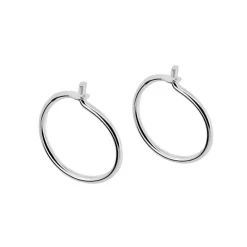 Läkringar örhängen äkta silver 10 mm