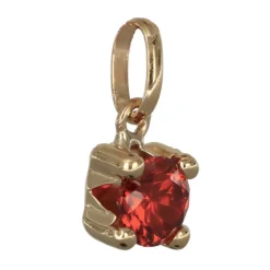 Månadssten smycke januari äkta guld 9 karat