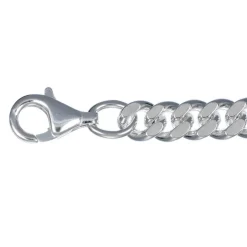 Pansararmband äkta silver 20 cm