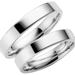 Platinaring 238-4 Förlovningsring Vigselring