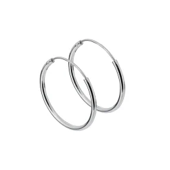 Ringar örhängen silver 18 mm