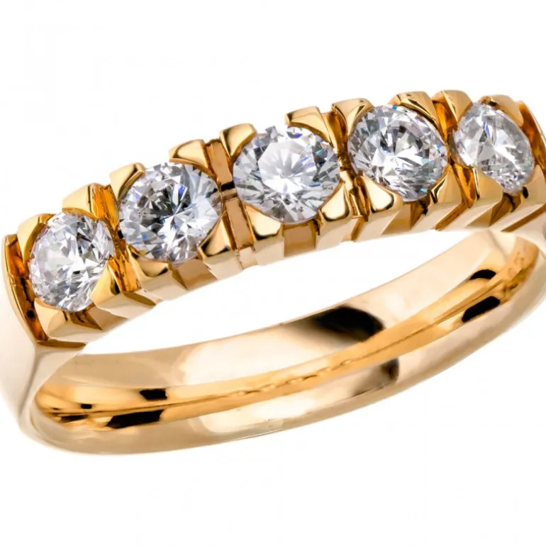 ROCKY 0,75 Förlovningsring Vigselring