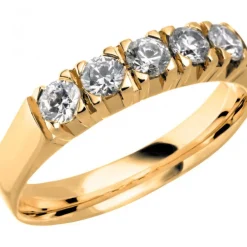 ROCKY 0,50 Förlovningsring Vigselring