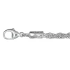 Rope cordell halsband äkta silver 45 cm