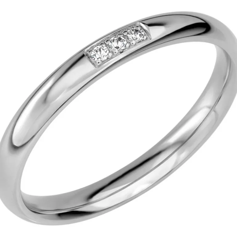 Sign of love SR2044 Platina Förlovningsring Vigselring