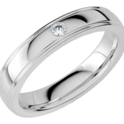 Sign of love SR2033 Platina Förlovningsring Vigselring