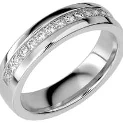 Sign of love SR2034 Platina Förlovningsring Vigselring