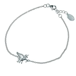 Silverarmband med enhörning