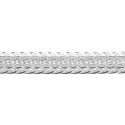 Silverarmband pressad rävsvans äkta silver