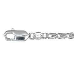Silverarmband spiga äkta silver 19 cm