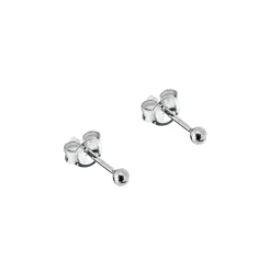 Silverörhängen kulor 2,5 mm