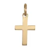 Slätt guldkors äkta guld 18 karat