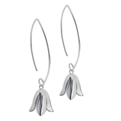 Stora örhängen med dalaklockor