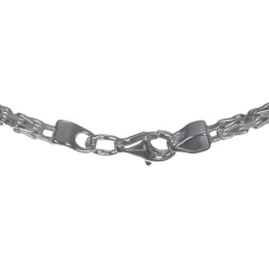 Tunn kejsarlänk silverkedja 50 cm