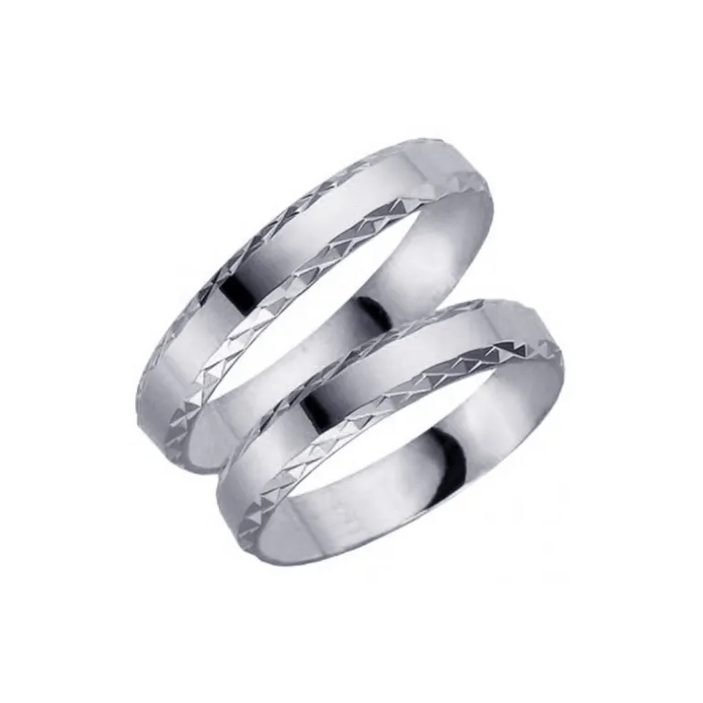 61-4VG Förlovningsring Vigselring