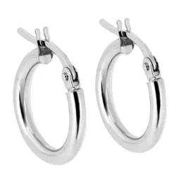 Vitguldsörhängen ringar